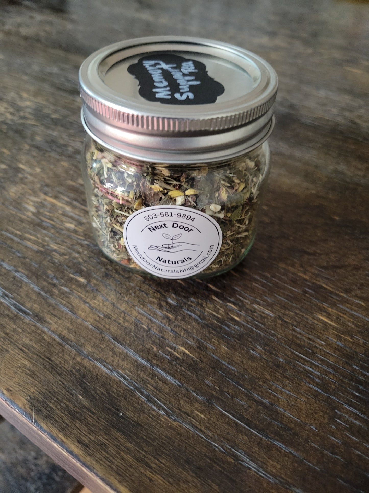 8 oz. Jar Herb Blend w/ Spoon Bag